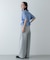 クロップドペプラムシャーリングシャツ