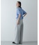クロップドペプラムシャーリングシャツ