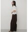 クロップドペプラムシャーリングシャツ