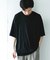 PURE WOOL クルーネックショートスリーブTシャツ