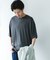 PURE WOOL クルーネックショートスリーブTシャツ