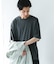 PURE WOOL クルーネックショートスリーブTシャツ