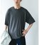 PURE WOOL クルーネックショートスリーブTシャツ