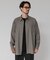 『洗濯可／防シワ／接触冷感』WASHABLE WOOL OVER SHIRTS