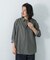 『洗濯可／防シワ／接触冷感』WASHABLE WOOL OVER SHIRTS