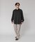 『洗濯可／防シワ／接触冷感』WASHABLE WOOL OVER SHIRTS