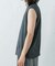 『洗濯可』new basic　WASHABLE MERINO WOOL NO-SLEEVE