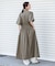 『UR TECH DRYLUXE』リネンライクワンピース