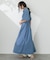 『UR TECH DRYLUXE』リネンライクワンピース