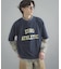 カレッジスウェットショートスリーブTシャツ