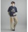 カレッジスウェットショートスリーブTシャツ