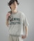 カレッジスウェットショートスリーブTシャツ