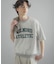カレッジスウェットショートスリーブTシャツ