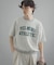 カレッジスウェットショートスリーブTシャツ