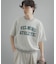 カレッジスウェットショートスリーブTシャツ