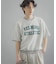 カレッジスウェットショートスリーブTシャツ
