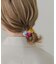 ボリュームモチーフヘアポニー