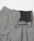 new basic　HIGH TWIST WOOL TROUSER