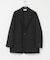 new basic　HIGH TWIST WOOL SINGLE JACKET