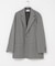 new basic　HIGH TWIST WOOL SINGLE JACKET