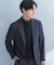LIFE STYLE TAILOR　リネンライクコンフォータブルジャケット