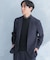 LIFE STYLE TAILOR　リネンライクコンフォータブルジャケット