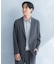 LIFE STYLE TAILOR　リネンライクコンフォータブルジャケット