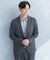 LIFE STYLE TAILOR　リネンライクコンフォータブルジャケット