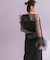 ANDRESD　BLOOMING TULLE DRESS