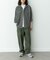 ARMY TWILL　CHAMBRAY OPEN COLLAR SHIRTS
