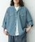 ARMY TWILL　CHAMBRAY OPEN COLLAR SHIRTS