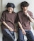 『一部WEB限定カラー』『接触冷感／速乾』ダンボールポンチショートスリーブTシャツ