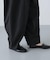 コットンリネンボリュームパンツ