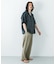 LINEN WIDE EASY PANTS