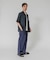 LINEN WIDE EASY PANTS
