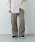 『洗濯可』WASHABLE CUPRO OVER PANTS