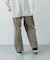 『洗濯可』WASHABLE CUPRO OVER PANTS