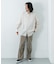 『洗濯可』WASHABLE CUPRO OVER PANTS