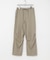 『洗濯可』WASHABLE CUPRO OVER PANTS