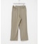 『洗濯可』WASHABLE CUPRO OVER PANTS