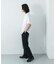 『洗濯可』WASHABLE CUPRO OVER PANTS