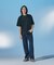 『仁村紗和さん着用』『UR TECH』 サマシェア クルーネックTシャツ