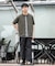 『イージーケア』『XLサイズあり』アーバンリラックスリネンストレートパンツ