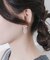 ビジューワインドピアス