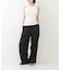 new basic　SIDE SLIT RIB TOPS