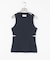 new basic　SIDE SLIT RIB TOPS