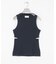 new basic　SIDE SLIT RIB TOPS