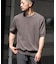 『UR TECH』AIRDRY半袖クルーニット