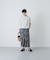 コットンドロストヘムカットソー