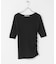 アシンメトリーRIBニット
